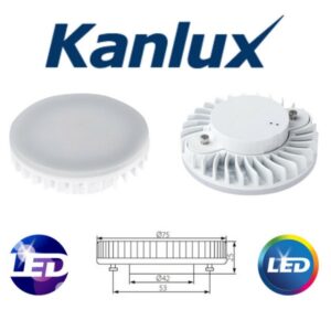 Lampada LED GX53 9W Luce Fredda 750 Lumen